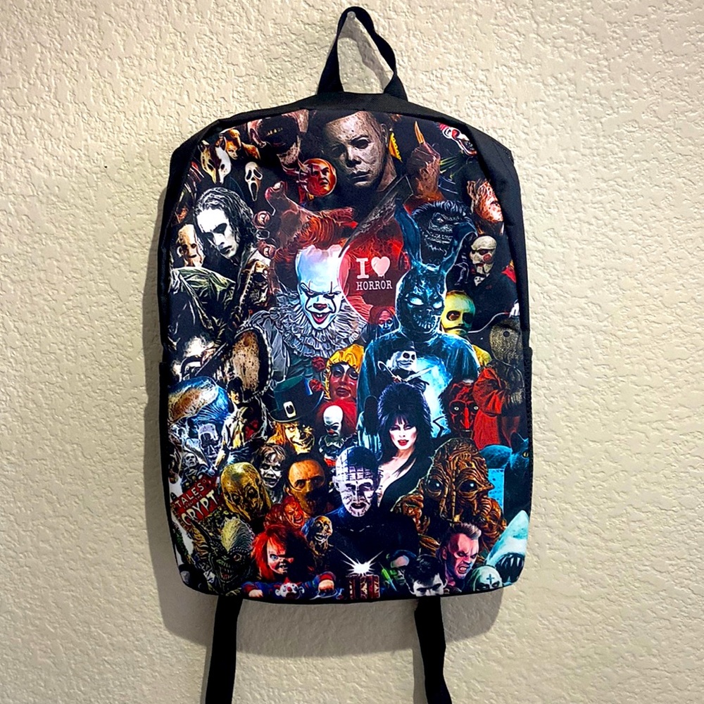 Unisex, Horror Backpack, black, Sz medium